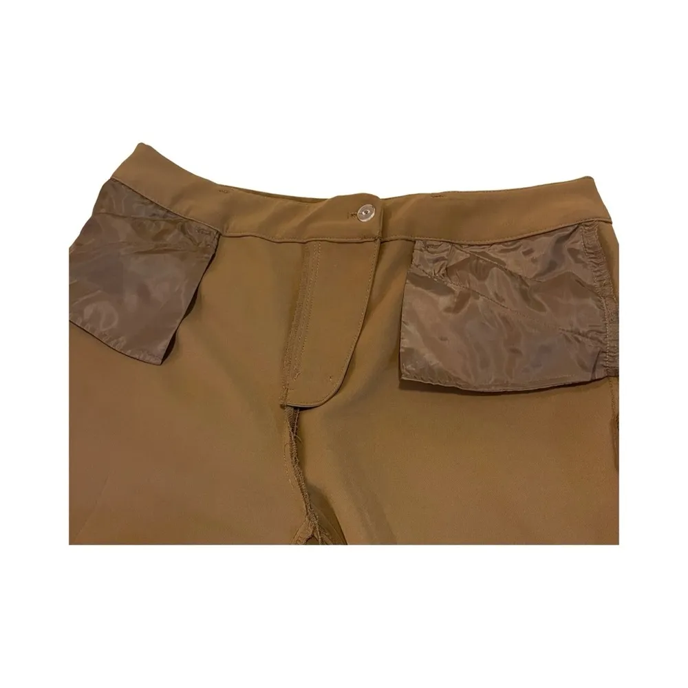 Chico’s Wide Leg Brown Pants Size Medium/8 (Chico’s Size 1) Dress Up or Down - Image 9