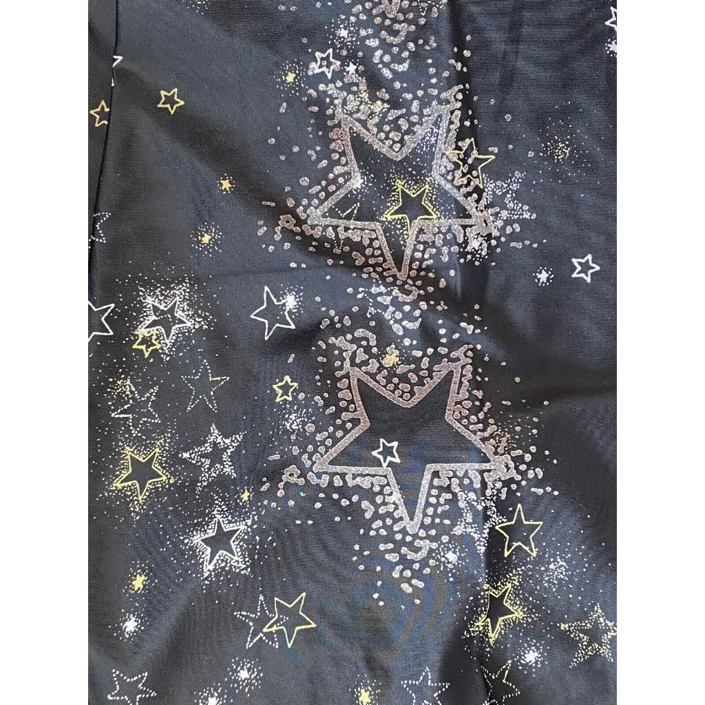 Victoria Sport Sz Med x 24 Black Multi Glittery Polyamide Blend Activewear Pant‎ - Image 8