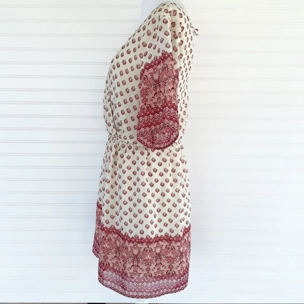 Charlotte Russe floral wrap dress size M - Image 2