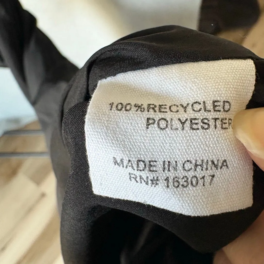 Princess Polly Lanai Maxi Dress Black Sz 8 Ruffle Prom Homecoming Whimsygoth - Image 8