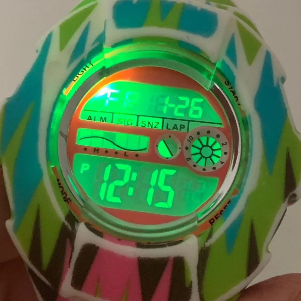 Joy Joy Multifunction LCD Silicone Jelly Blaze Sport  unisex Watch running - Image 6