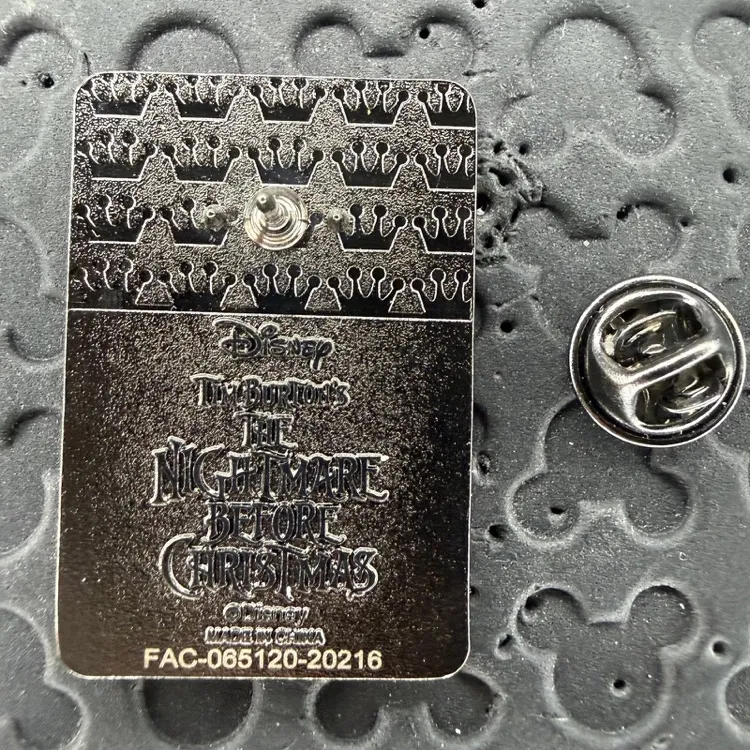 Disney Loungefly Nightmare Before Christmas Tarot Card The Tower trading pin - Image 2