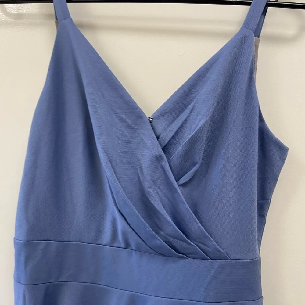 Grace Karin nwt blue dress spaghetti straps bridesmaid size small cocktail - Image 2