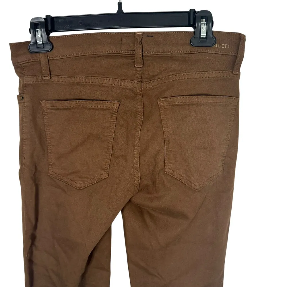 Current/Elliott Stiletto Ombre Skinny Jeans Ankle Crop Brown Black Women Size 27 - Image 6