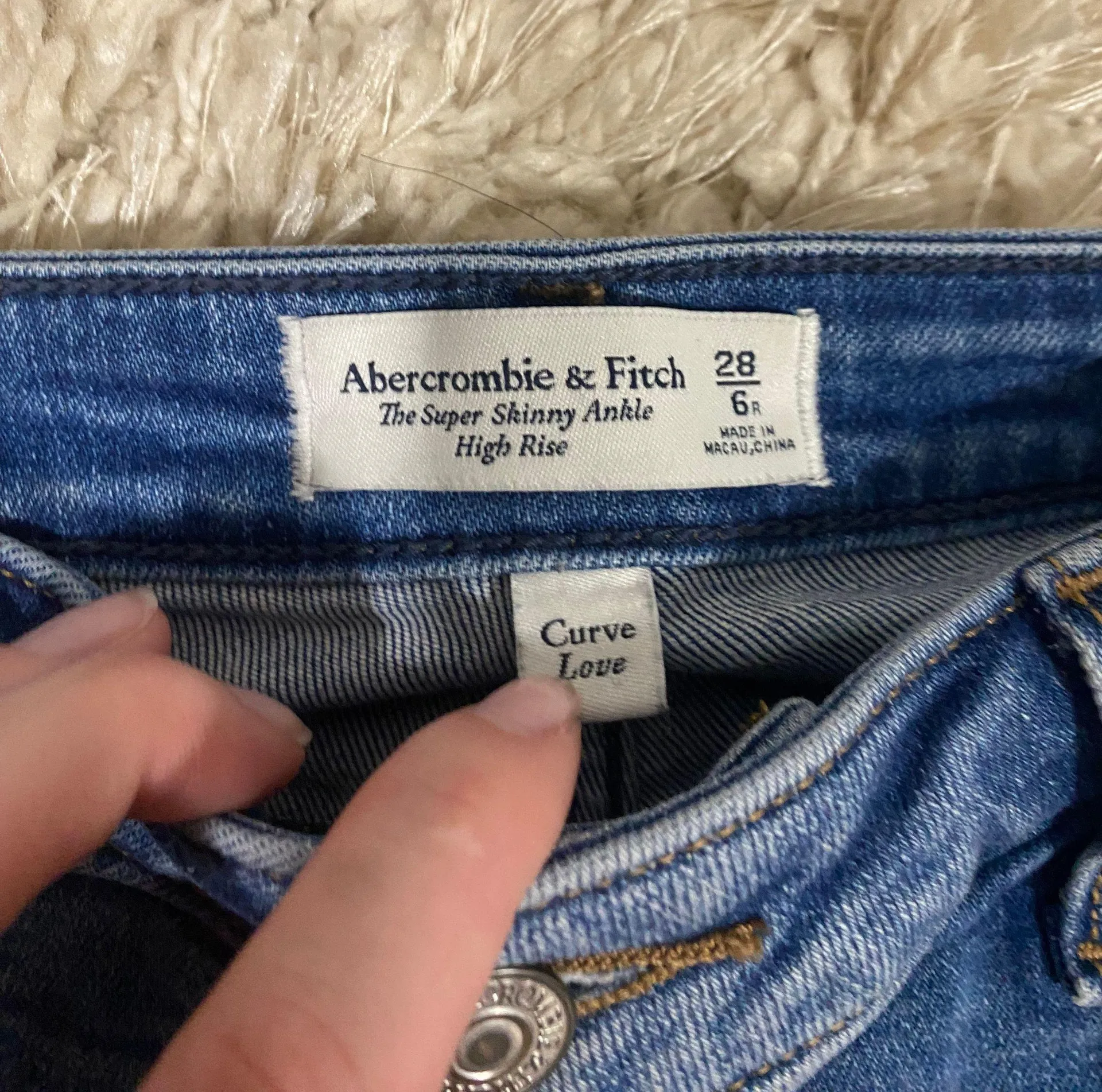 High Rise Super Skinny Ankle Jeans - Image 9