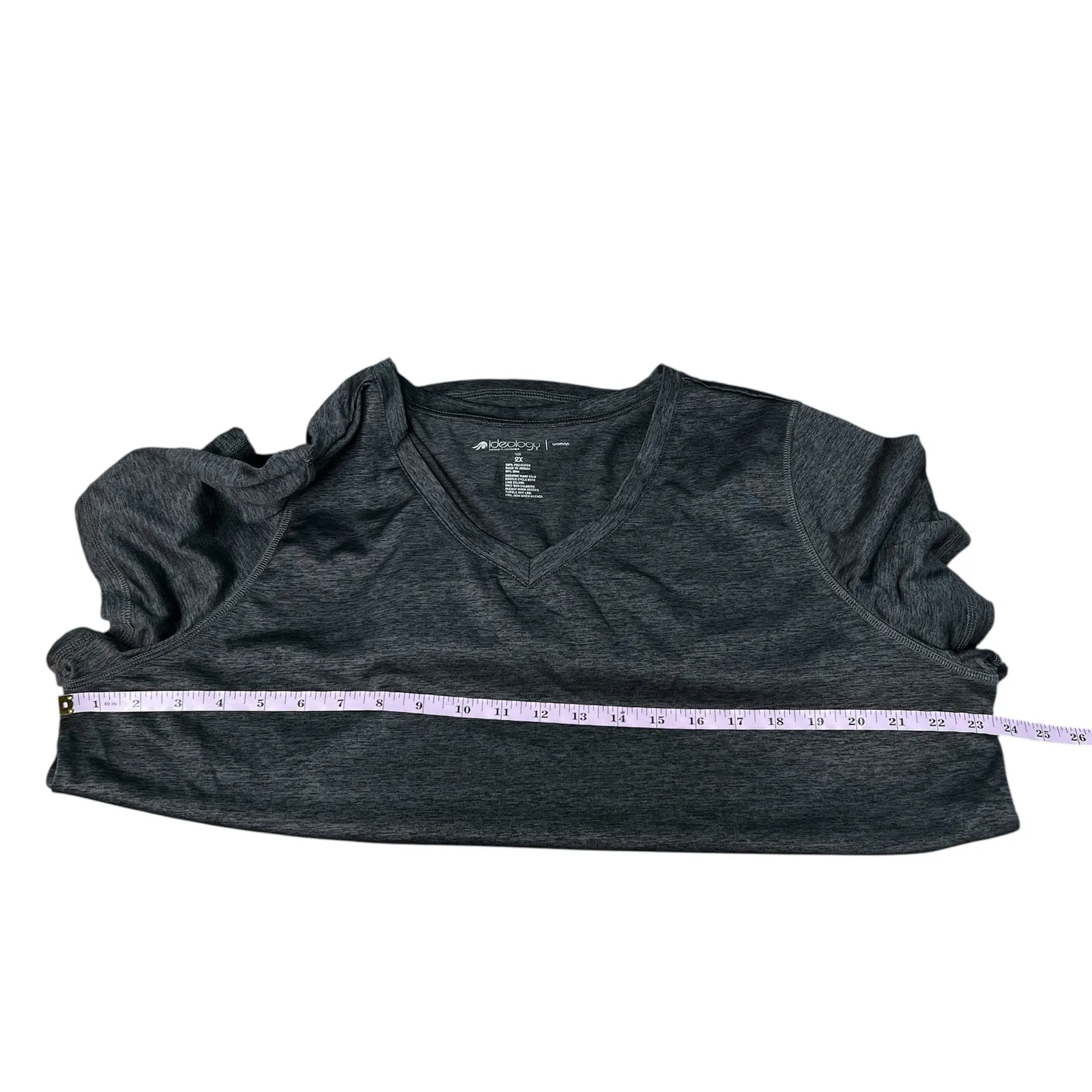 Ideology Womens T-Shirt 2X Breathable Lightweight Workout Walking Fitness Casual - Image 6