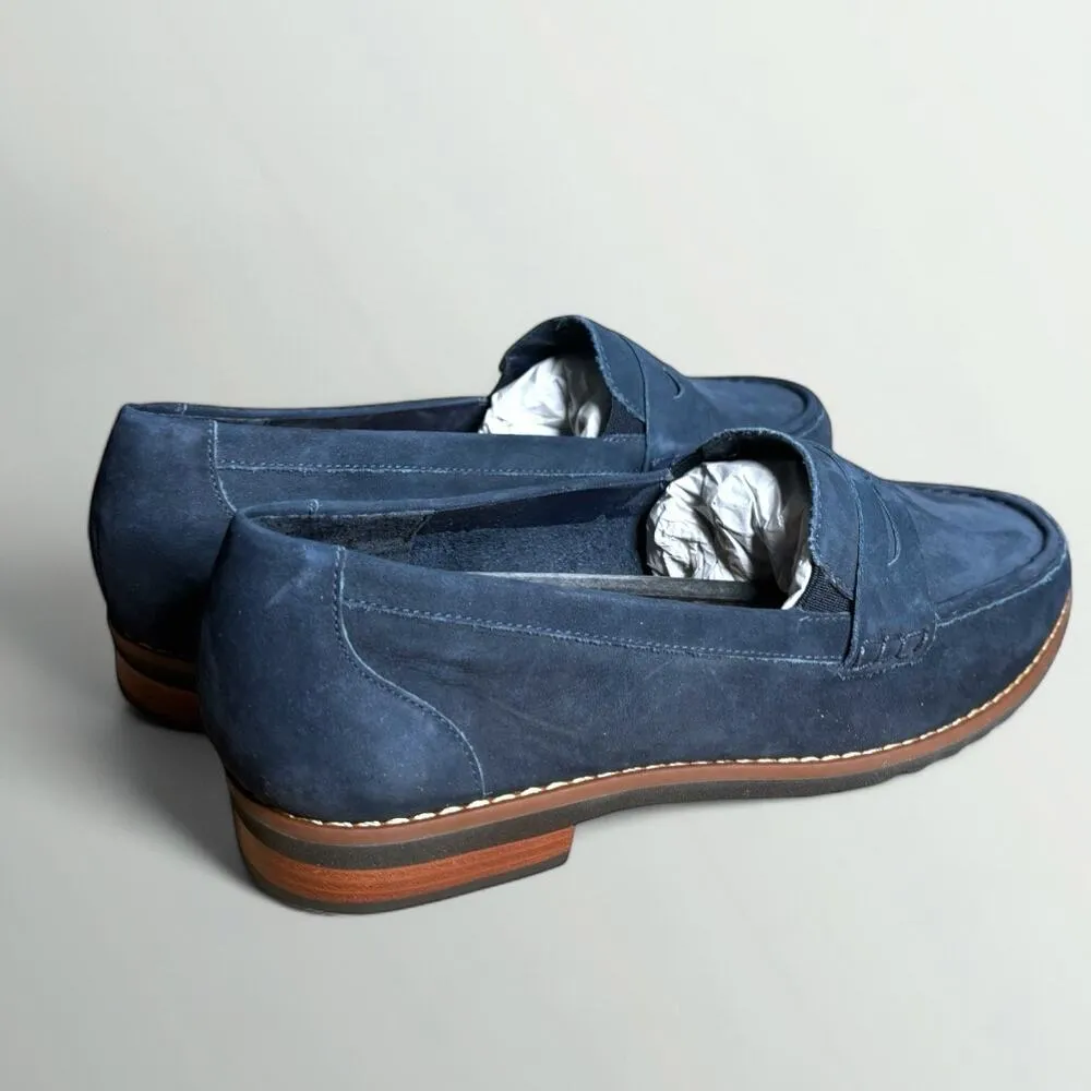 Walking Cradles Winnie 2 Navy Nubuck (Wide) Blue Size 10 - Image 5