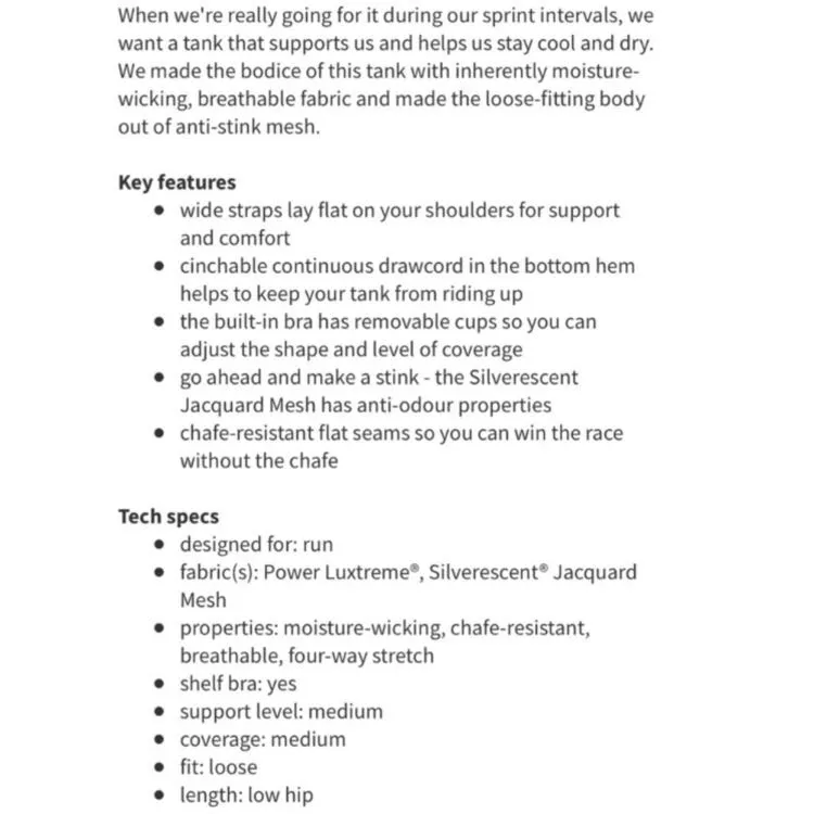 Lululemon Run Back On Track Tank - Image 6