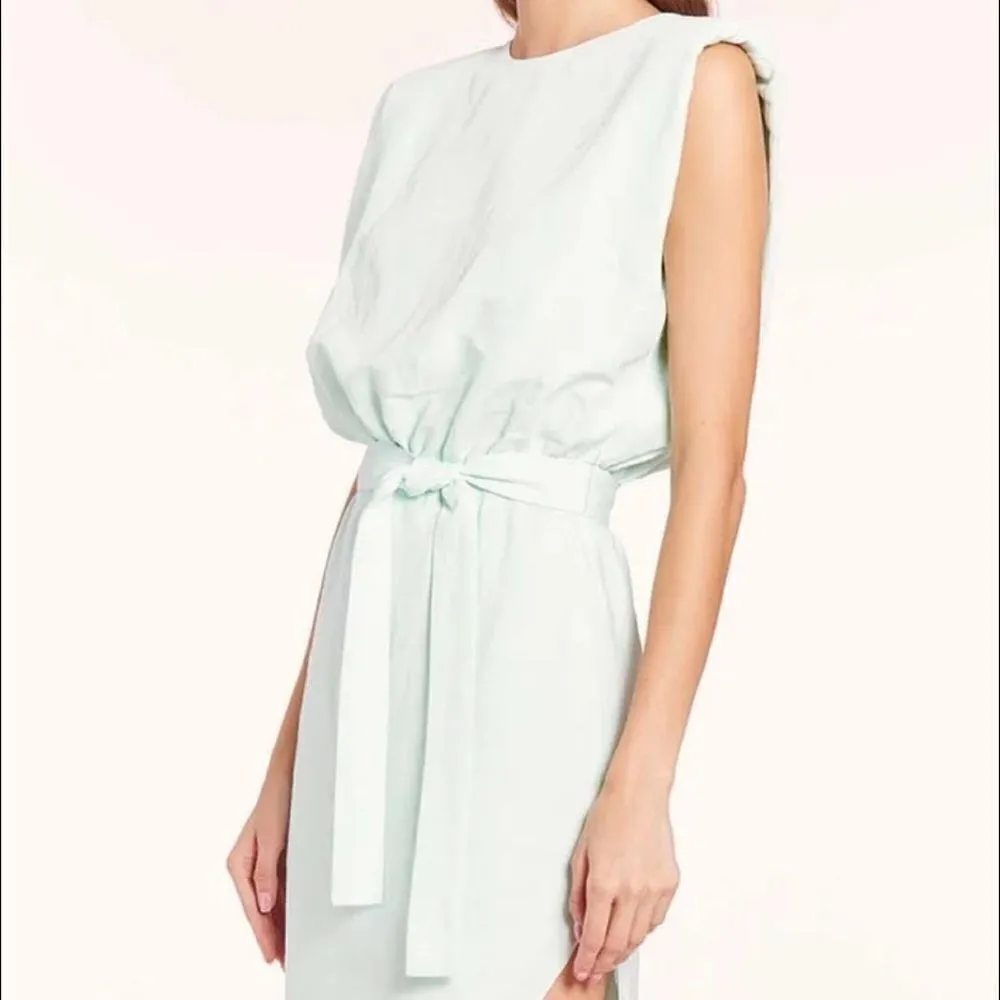 Amanda Uprichard Isaiah Linen Blend Dress - Image 2