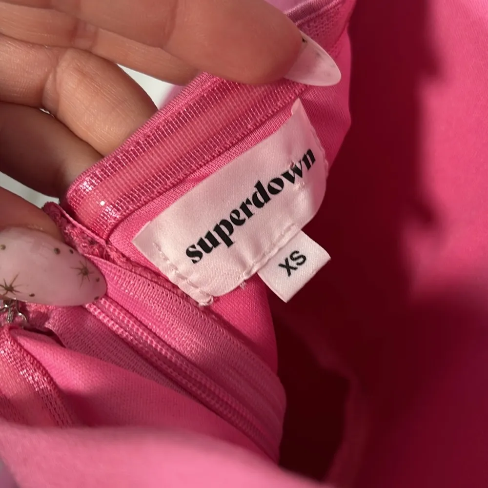 Superdown ryleigh strapless maxi dress xs - Image 5