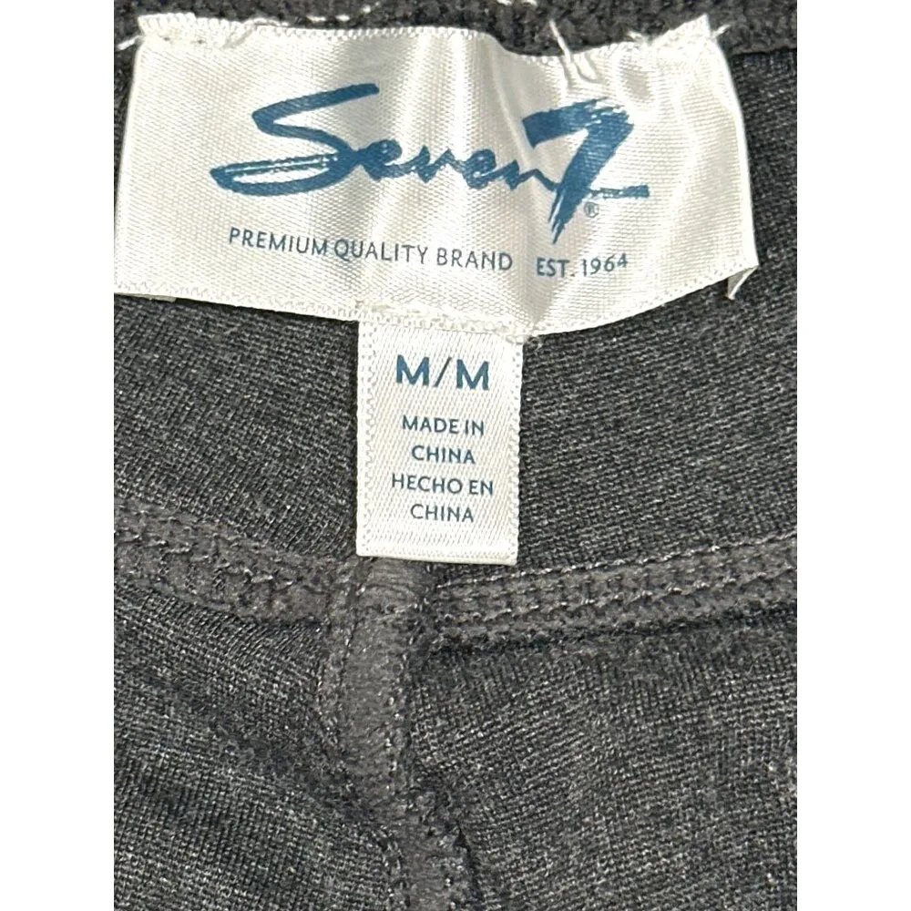 Seven7 Super Comfy Versatile Charcoal Pull On Leggings Soft Stretch Rayon Blend - Image 3