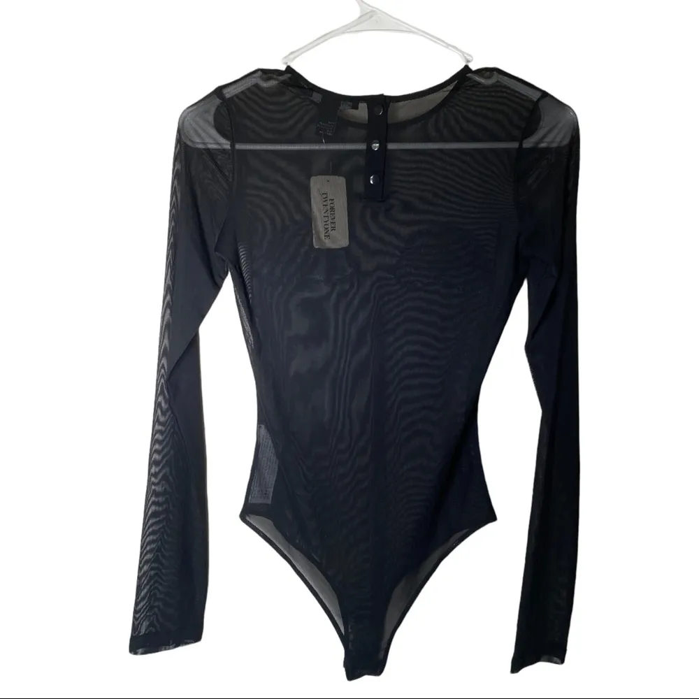 NEW  rainbow mesh body suit size small - Image 2