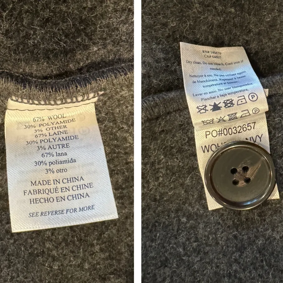 Faherty Atlantic Knit Peacoat in Navy Size XS - Image 11