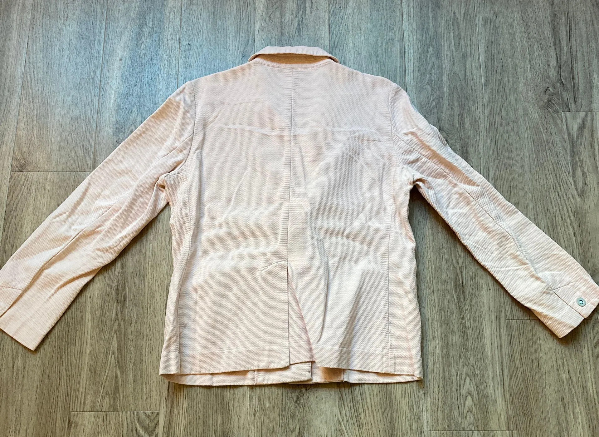 Pastel Pink Blazer Jacket Size S - Image 9