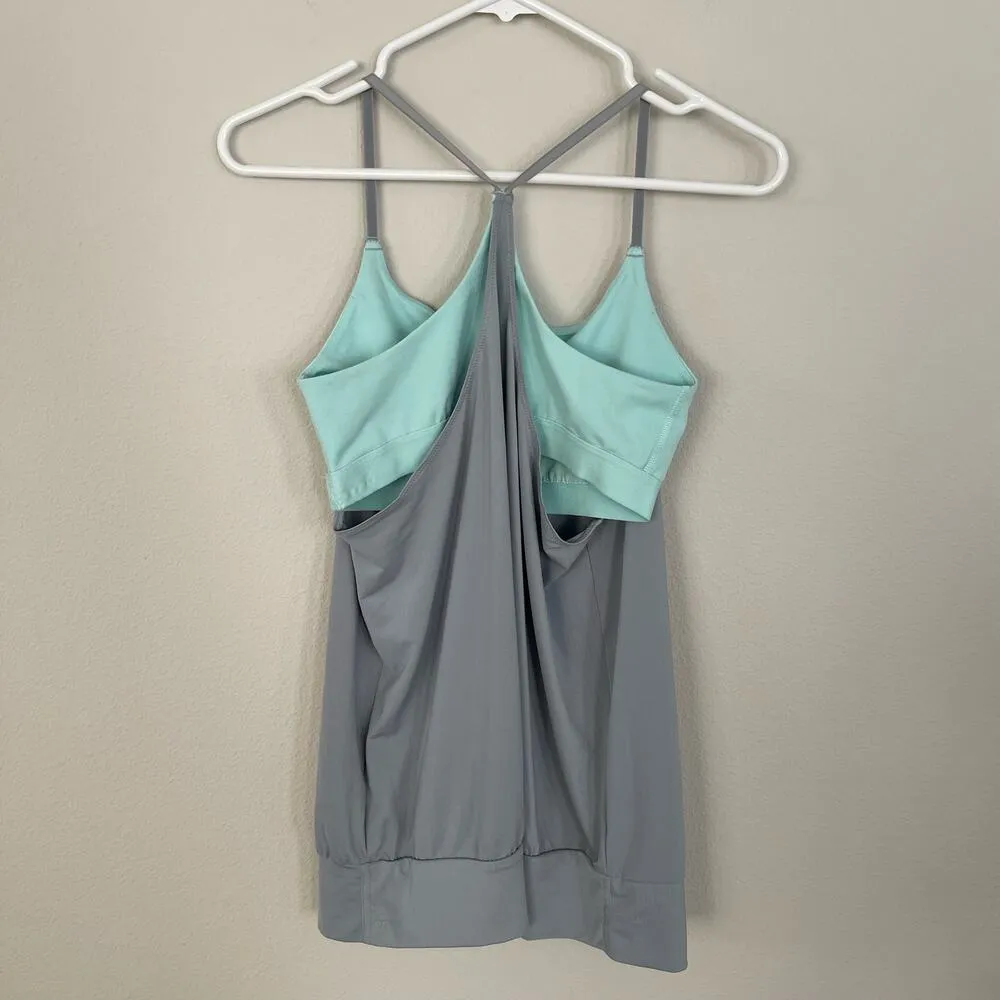 Gap Fit (2) Bundle of Workout Tanks Built In Bras (Small) - Image 9