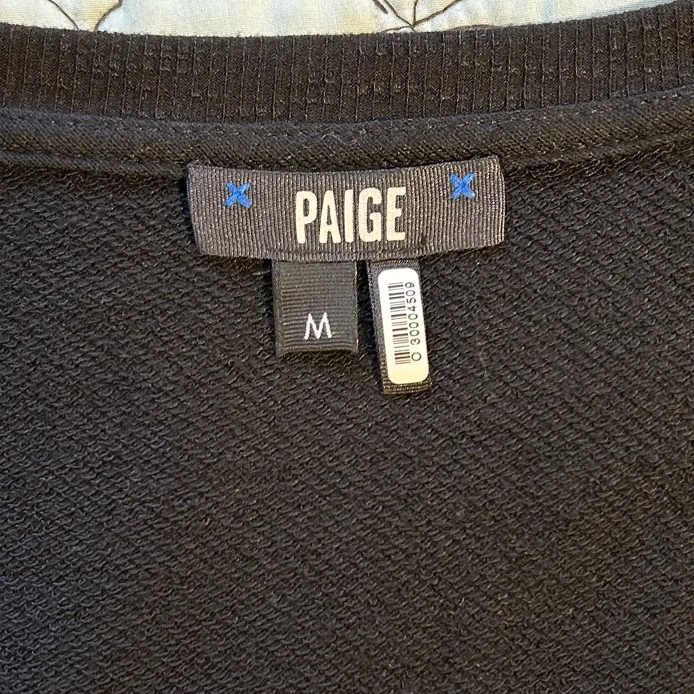 PAIGE Blossom Knit Flutter Sleeve Side Slit Midi Dress — Black Women’s Medium - Image 9