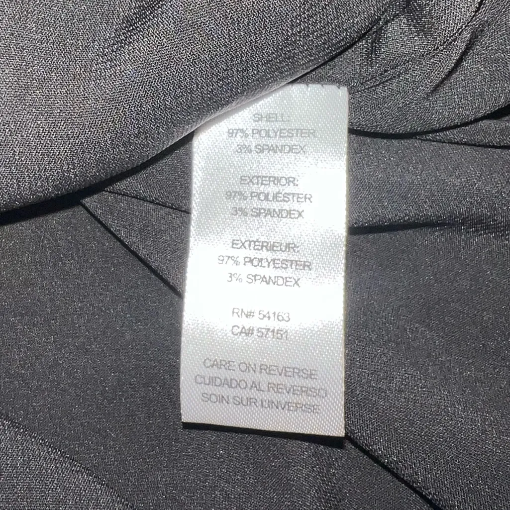 Calvin Klein Sleeveless Pleated Mock-neck Blouse - Image 5