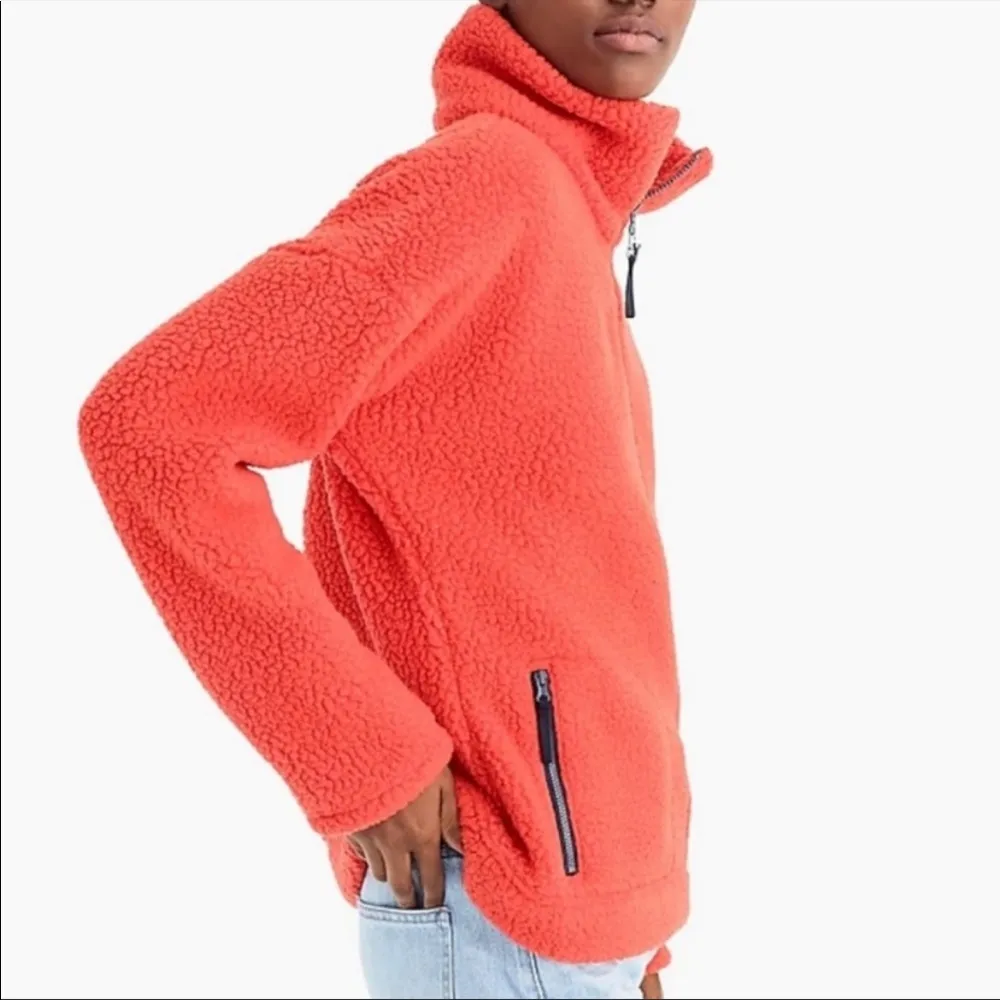 ❤️‍🔥 JCrew Polartec Fleece 1/2 zip ❤️‍🔥~med - Image 3