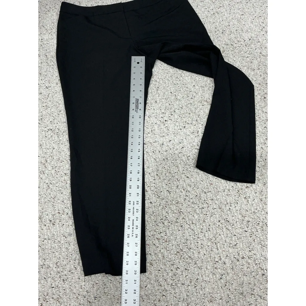 Womans Worthington Modern Fit 18 S Black Straight Leg Trousers - Image 6