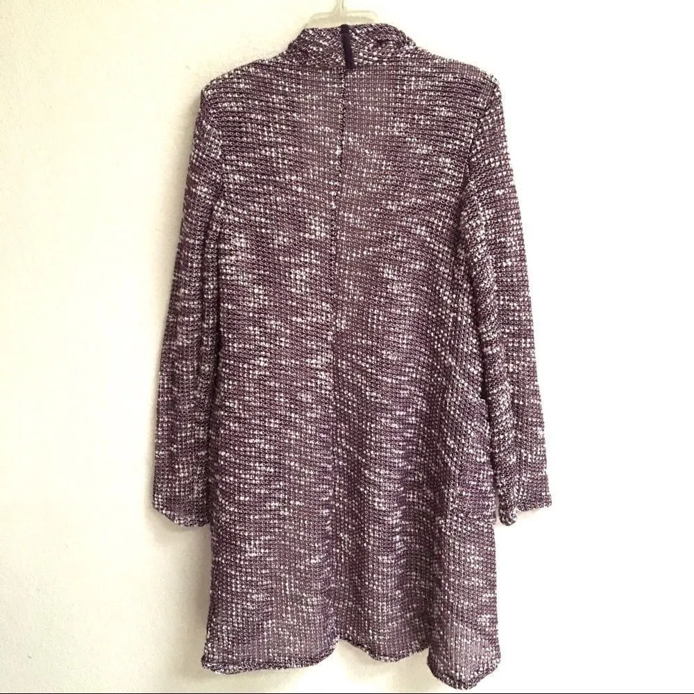 Fabletics purple & white Moscow wrap cardigan S - Image 7