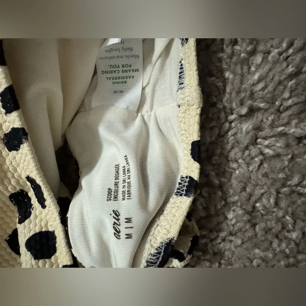 Aerie Scoop Neck Cheetah Bikini Top - Image 5