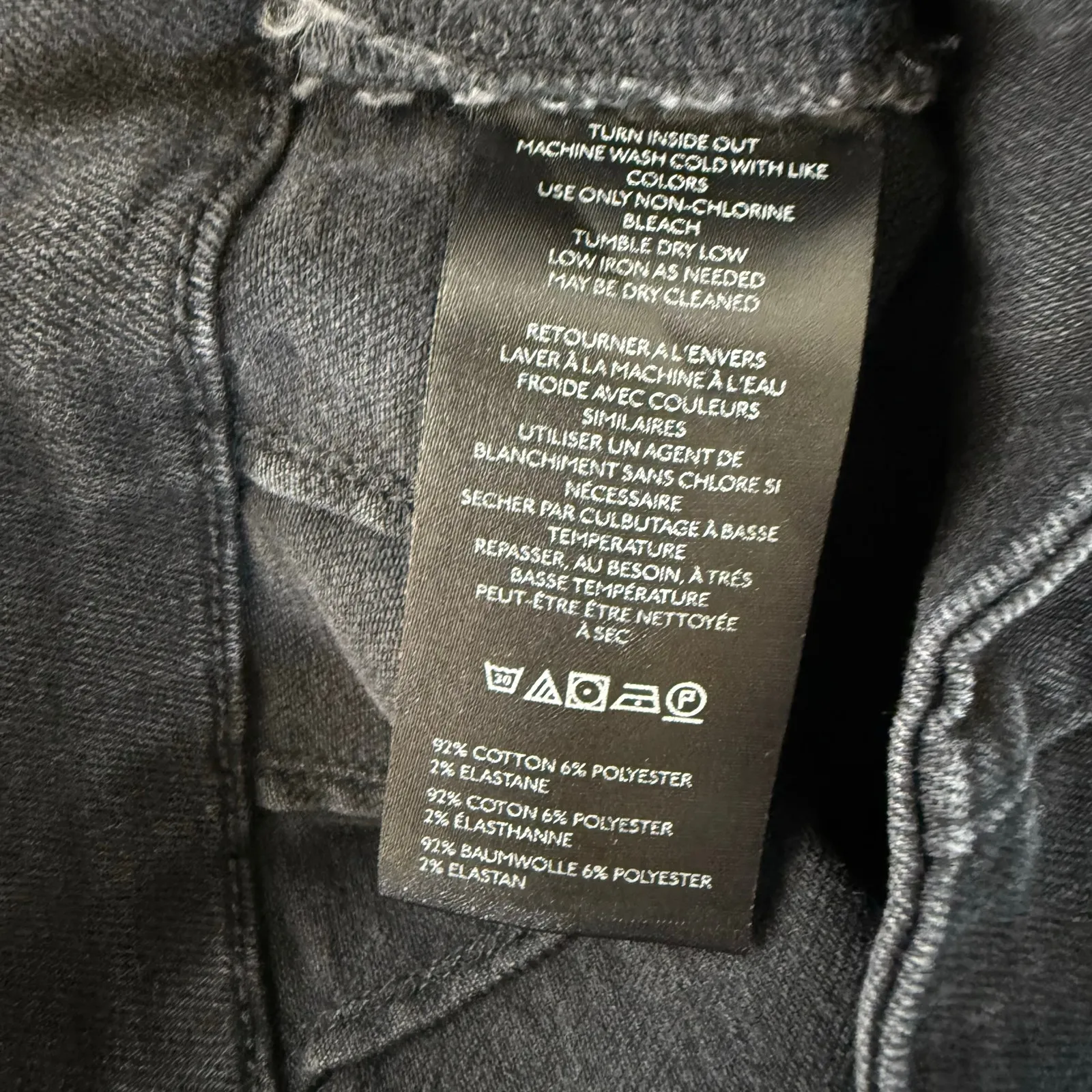 Free People flare pants high rise jeans black 30 - Image 6