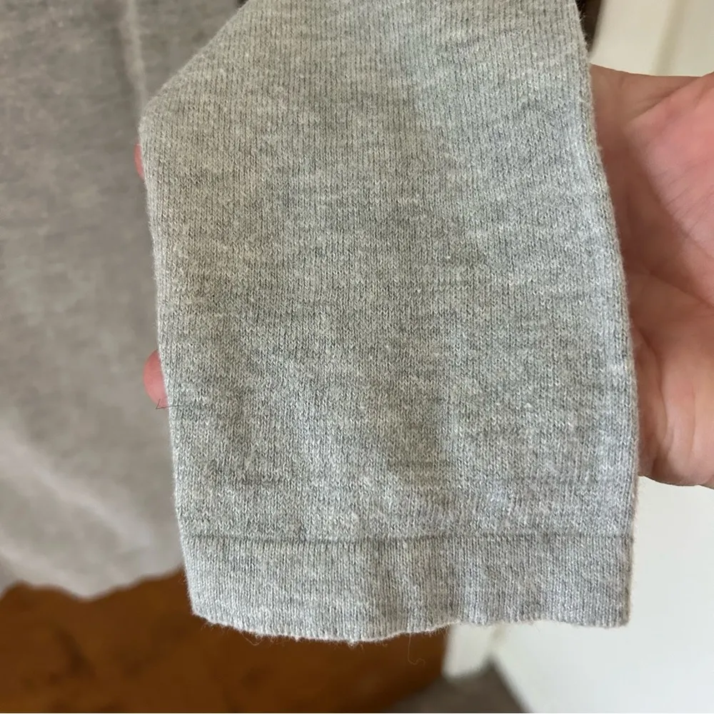 Lilla P Cashmere Blend Ruffle Cardigan. Size Large. - Image 6