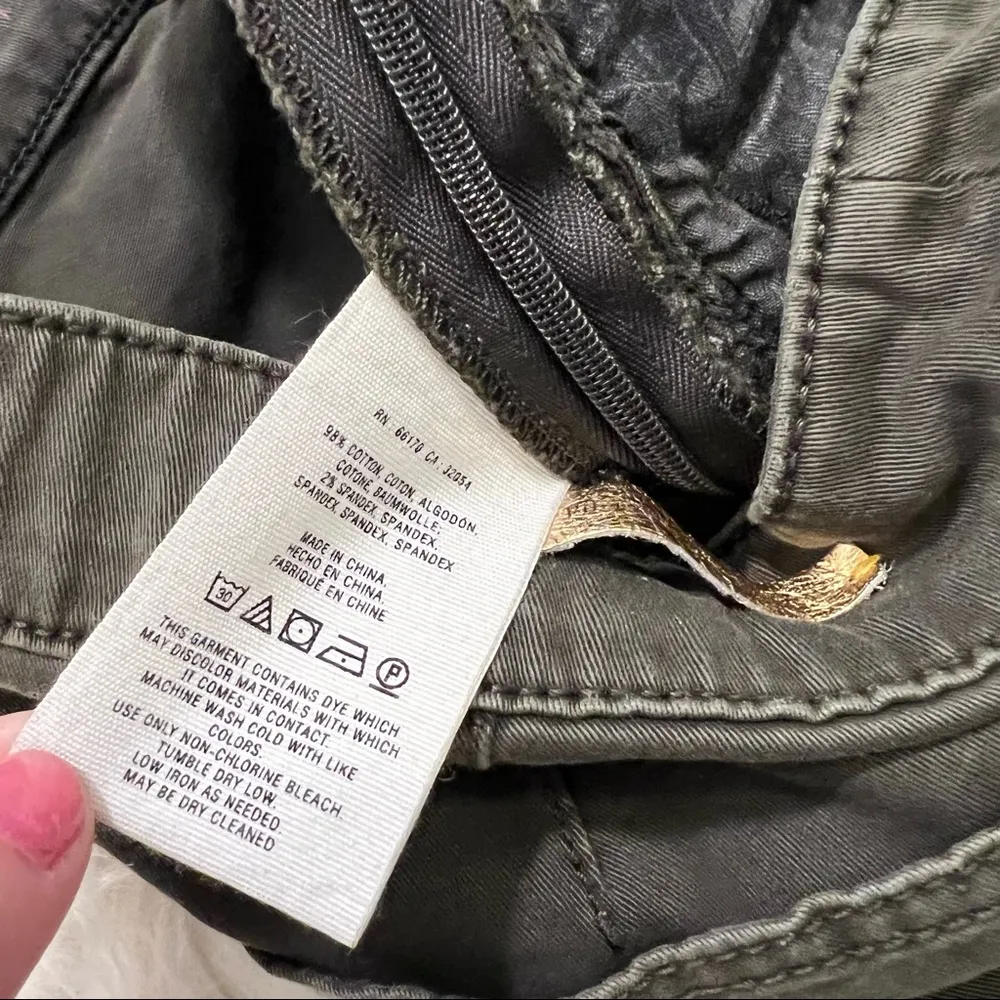 Pilcro & The Letterpress Anthropologie Superscript Pant Dark Green - Image 12