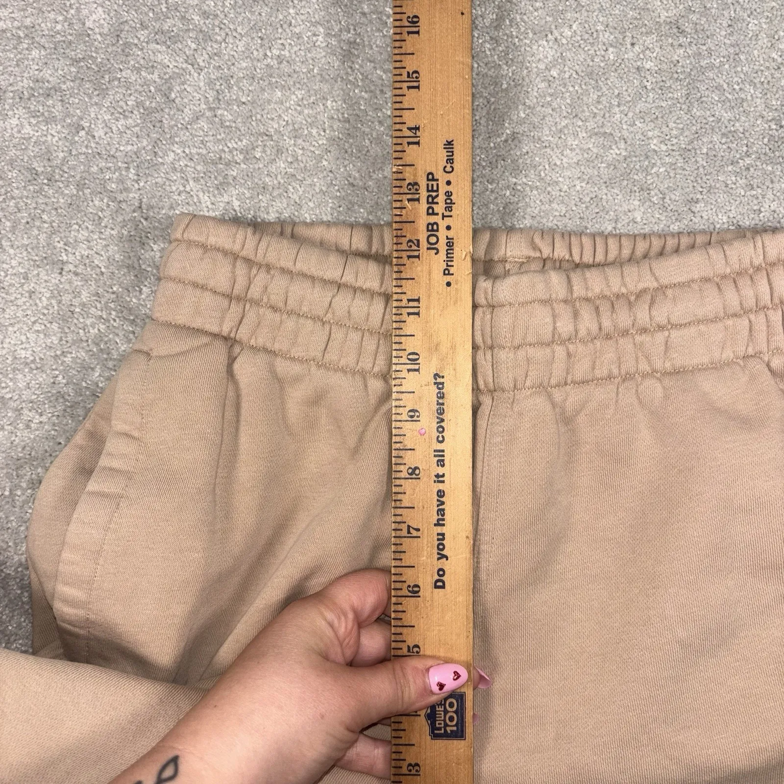 adidas Adicolor Essentials Women's Fleece Joggers Sweatpants Beige, XS - Image 9