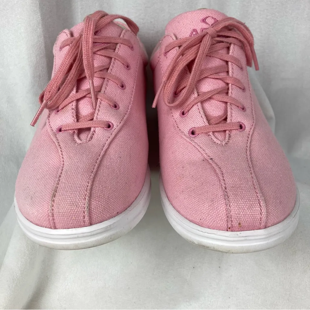 Apex Ellen Women's Pink Casual Lace Up Canvas Sneaker Size 8 No Original Insole - Image 4
