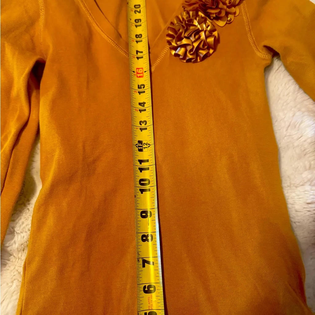 Ingrid & Isabel Tan Embellished Blouse - Image 4