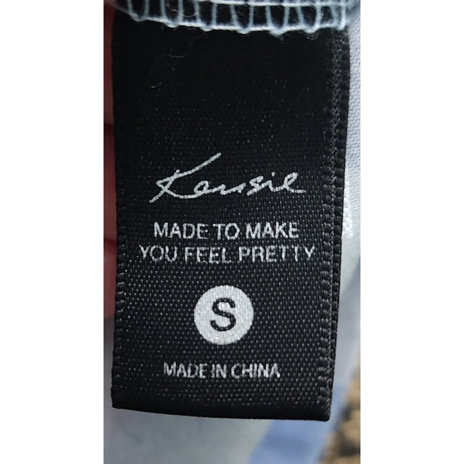 Kensie Star Print Tank Top‎ Womens Size S Sleeveless Casual Blue Pink - Image 4