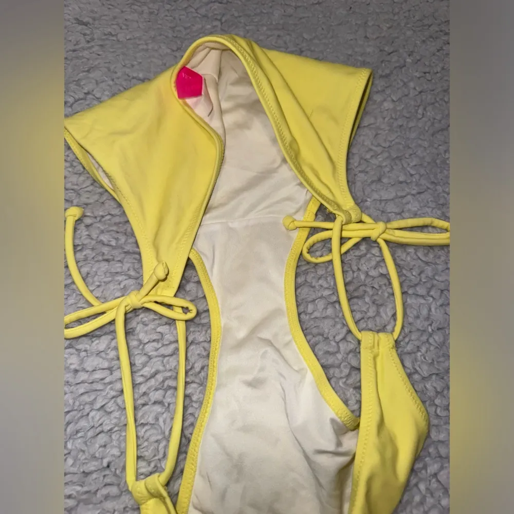 Victorias Secret Yellow Large Bikini bottom. - Image 3