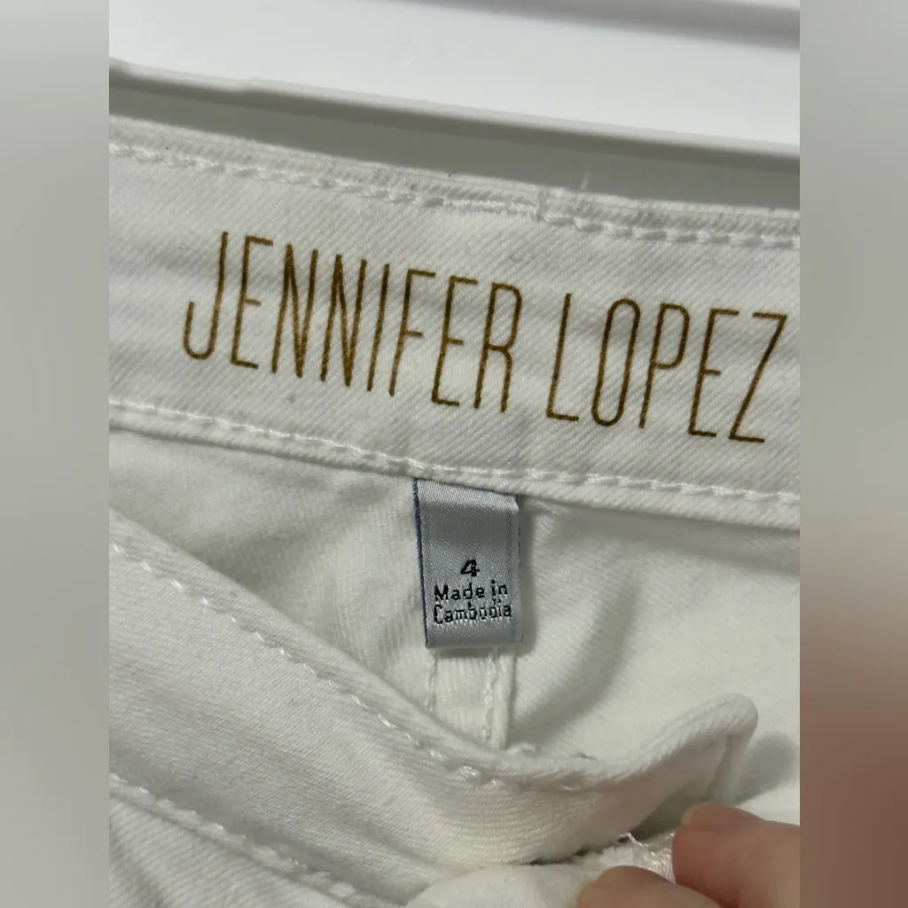 Jennifer Lopez White Women Jeans - Image 2