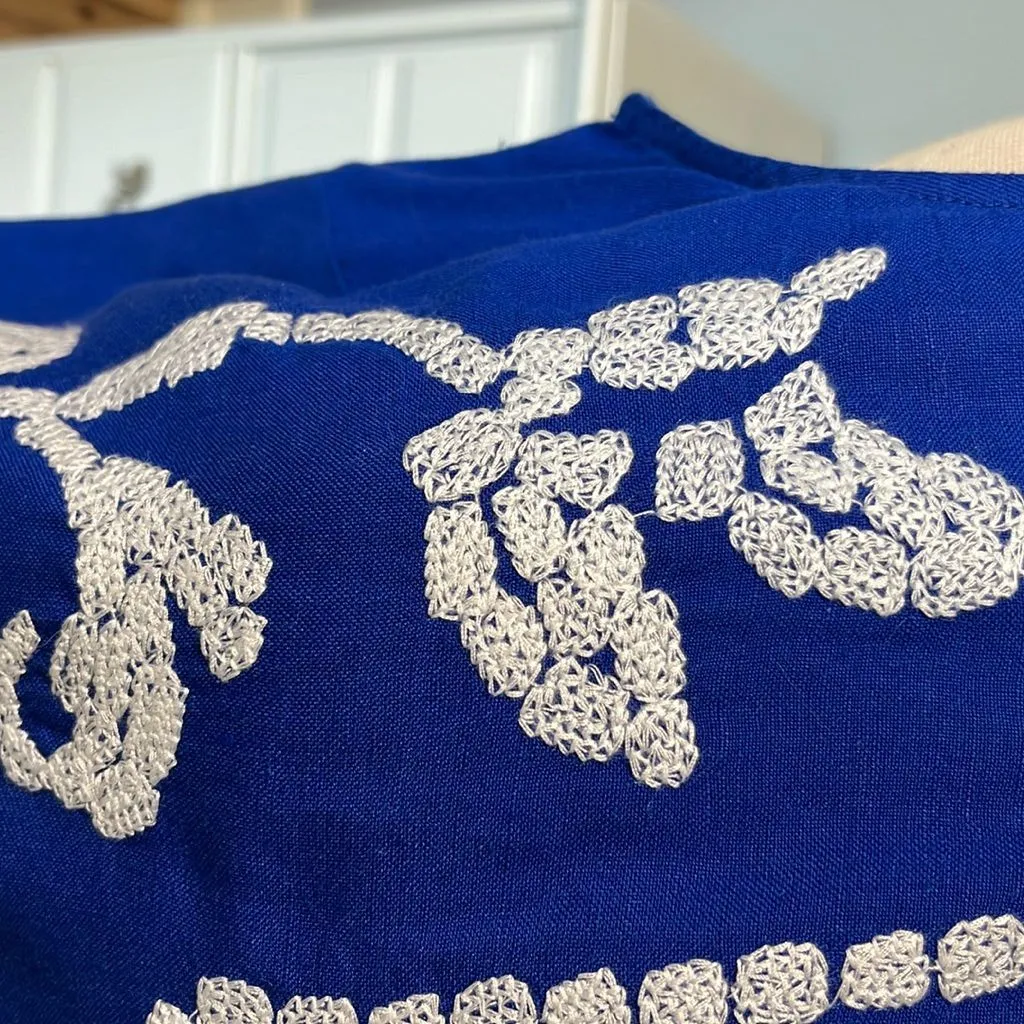 Linen Embroidered Tunic - Image 8