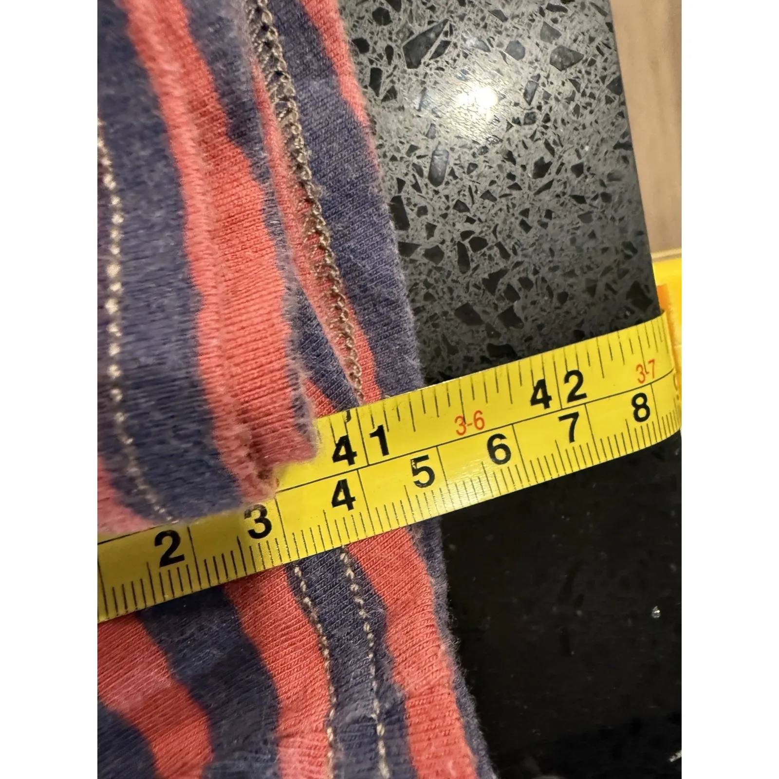 Free People Flare Pull on printed Jersey pants Size XS - Image 6