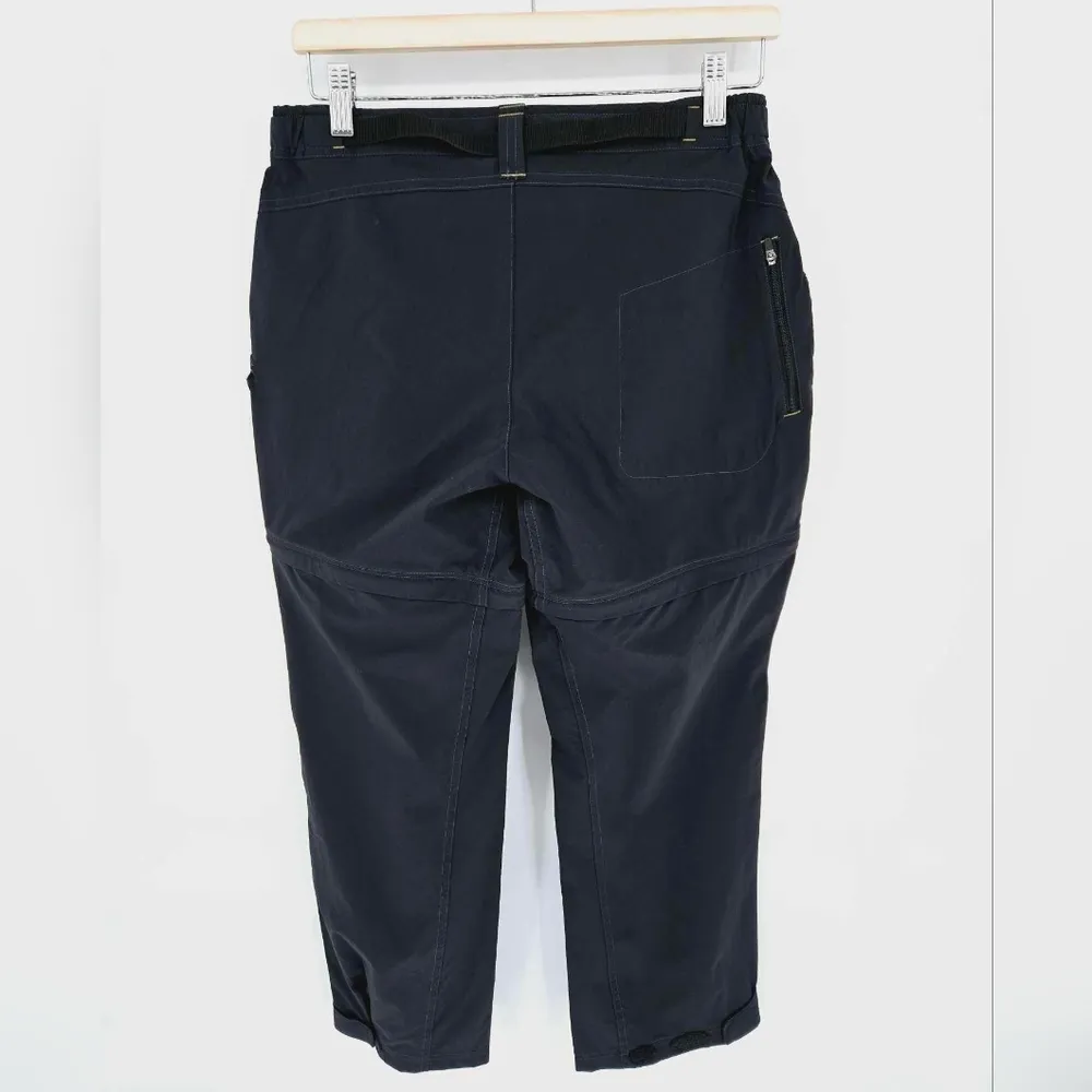 REI Black Convertible UPF 30+ Hiking Women's Pants size 10 - Image 3