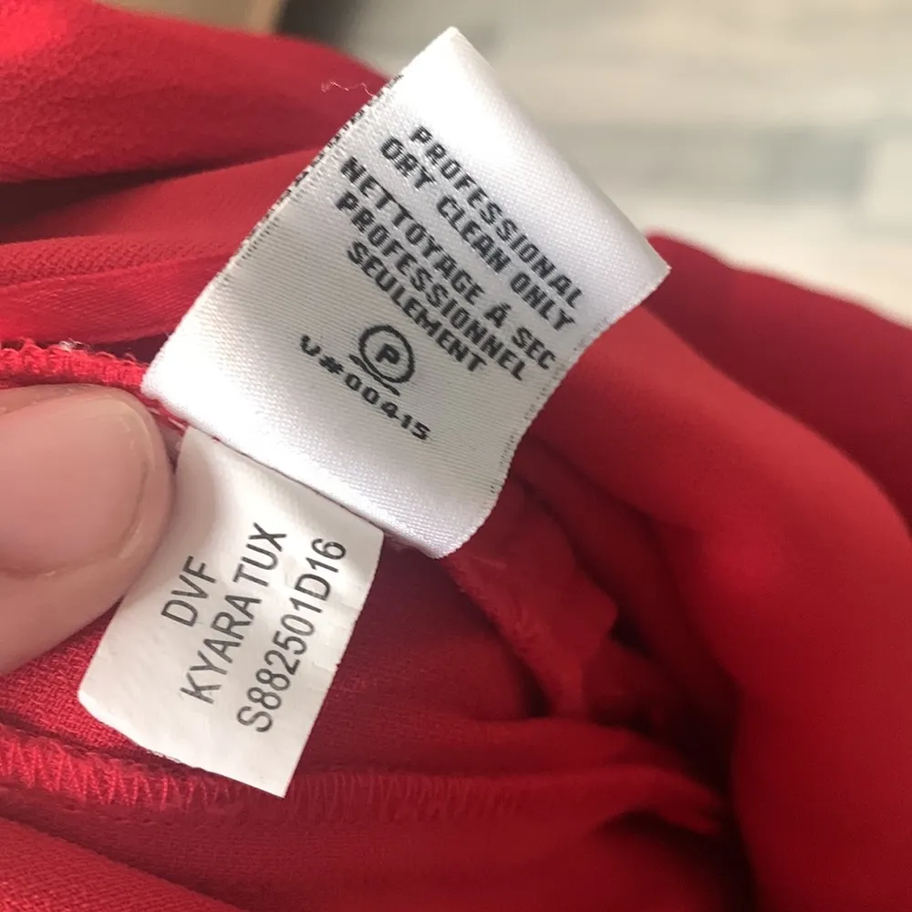 Diane von furstenberg red jumpsuit - Image 10