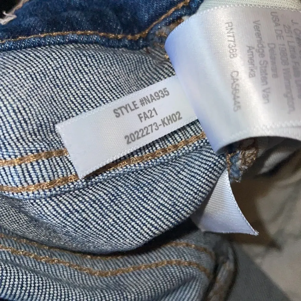 Madewell Women’s The Slim Boy Jean Size 24 in Fearn Wash / Style NA935 - Image 7