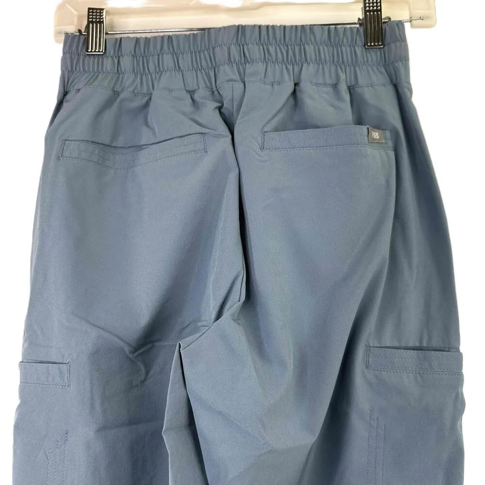 FIGS Blue Saumer High Waisted Drawstring Scrub Pants Size XX-Small - Image 8