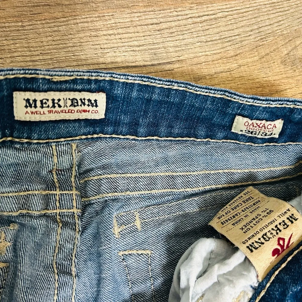 MEK DENIM Classic Blue Women's Jeans - Image 3