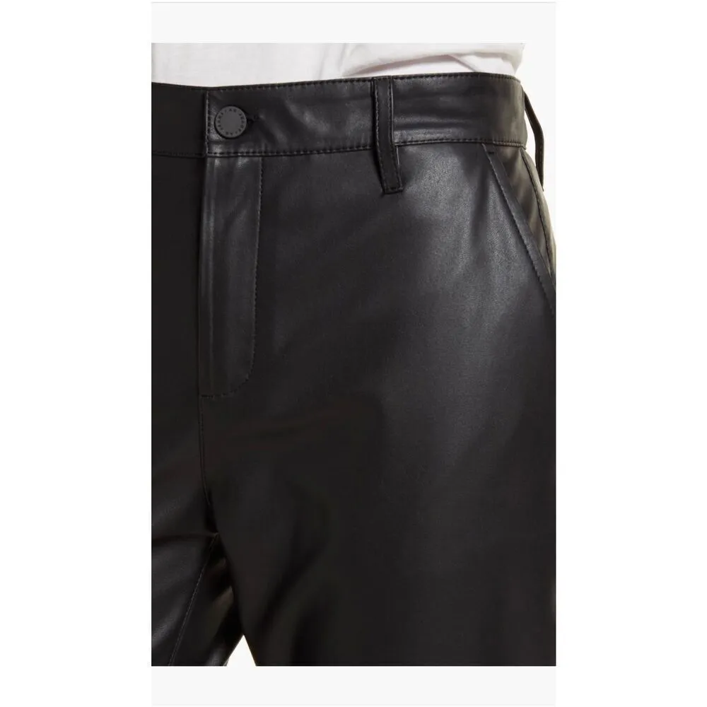 AG Caden Crop Faux Leather Pants-NWT - Image 5