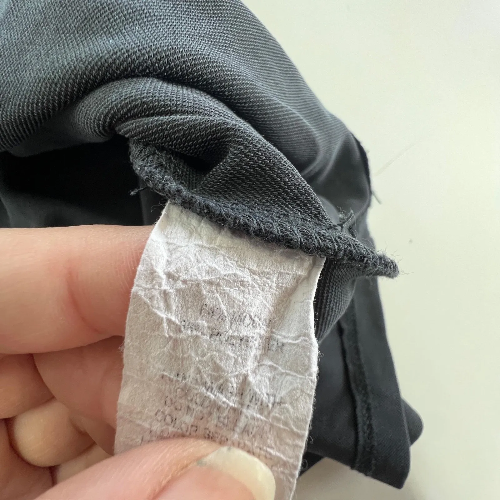 Everleigh Dress Womens Medium Long‎ Sleeve Knee Length Boho Pullover Tie Neck Black - Image 5