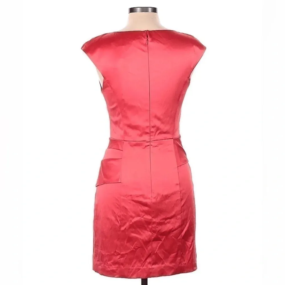 Black Halo | Jackie Red Dame Cocktail Formal Dress Size 8 Medium M NWT - Image 3