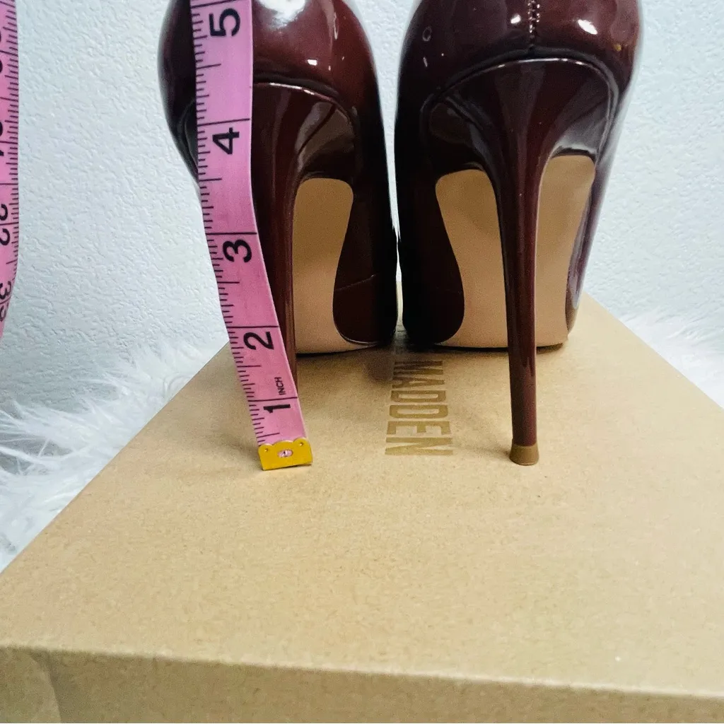 Steve Madden Vala pointy toe stiletto brown pointy toe heels - Image 5