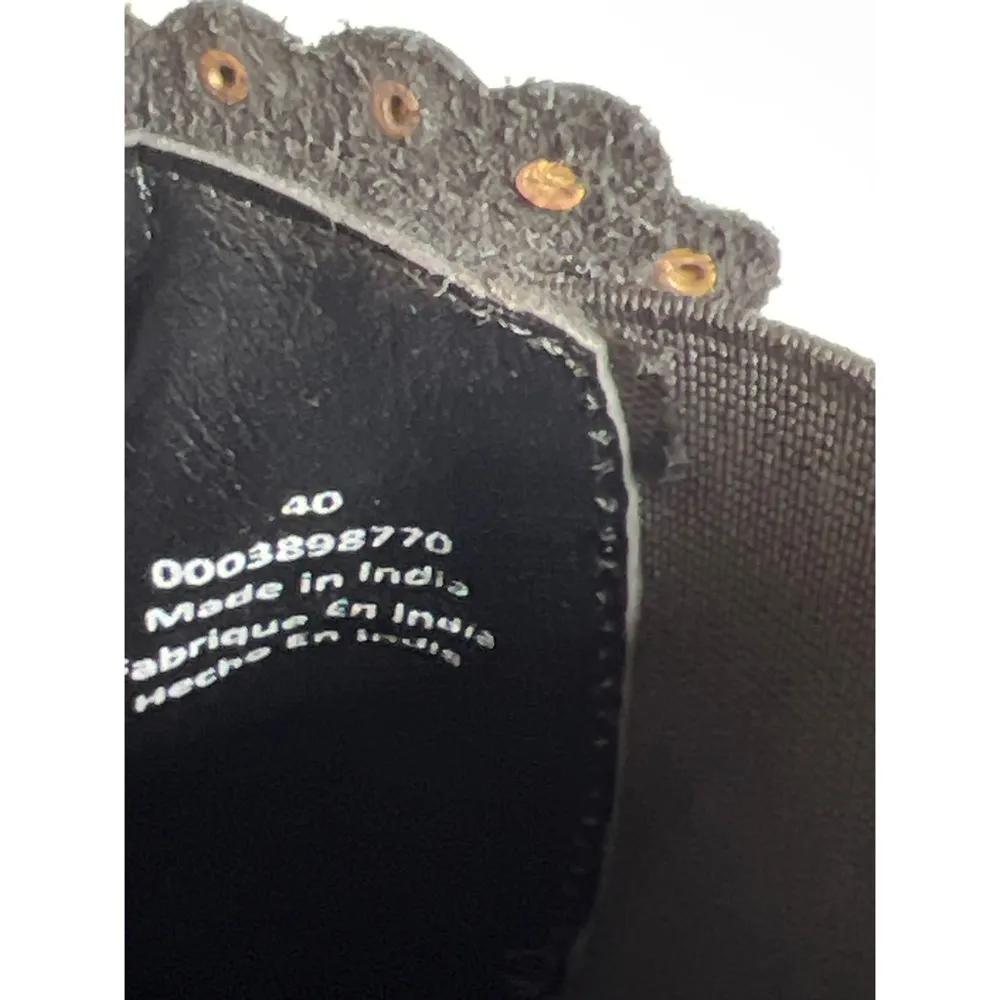 Free People Black Atlas Puffer Chelsea Boots Sz 10 - Image 10