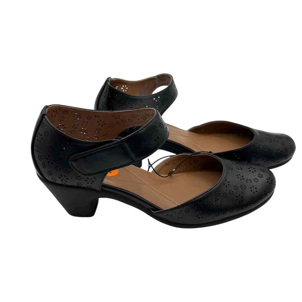 Easy Spirit 11M Mary Jane Comfort Textile Upper Heels Womens  Hook&Loop - Image 3