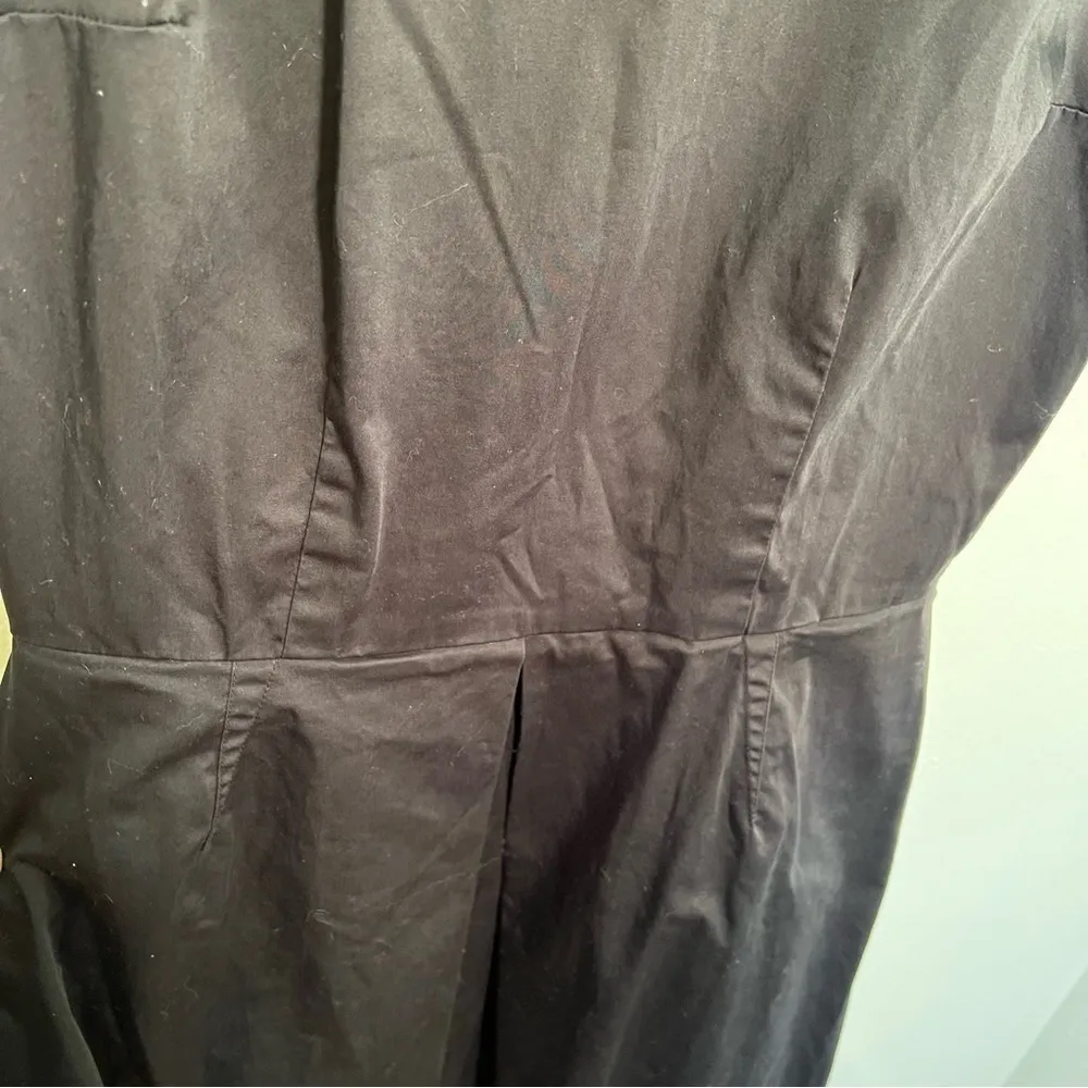 Gap  Sleeveless Fit & Flare Dress Black - Image 5