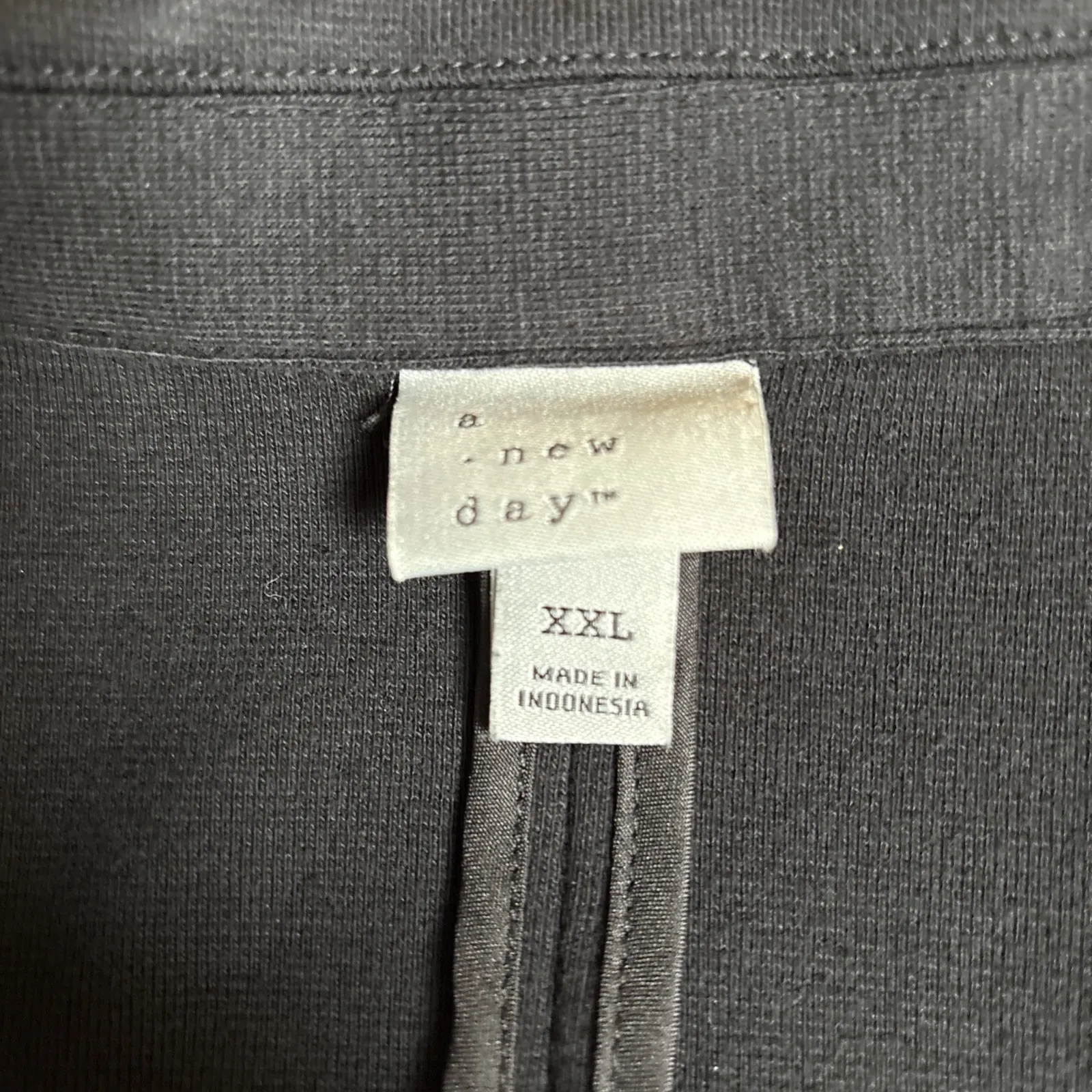 A‎ New Day Women's Plus Button Up Blazer Jacket Relaxed Fit, Black, - Image 8