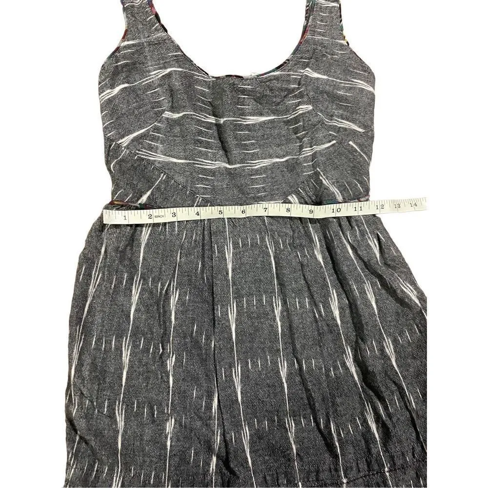 Free People New Romantics WeatherVane Ikat Print Sleeveless Midnight Emb… - Image 7